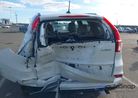 2016 Honda Cr-V Ex-L from USA, damaged, VIN 5J6RM4H76GL085224